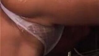 sexy teen in wet panties is photograped in the shower masturbating porn video